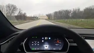 Tesla Autopilot 2.5 TACKLES 25MPH switchback with ease!!! 😁