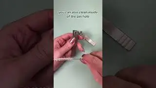 Cleaning nail clippers. Cause dirty implements are 😱🤢#nailclippers #naillife #cleaninghacks #nails