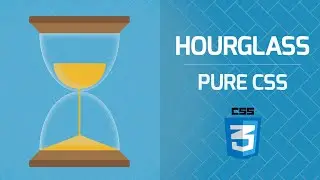 Hourglass - Drawing with CSS Vanilla