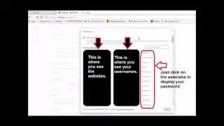 How to look for your saved passwords