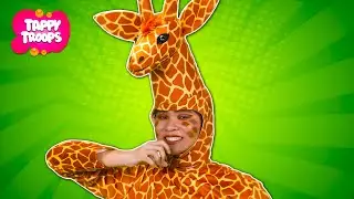 Giraffe Song | Preschool Songs For Kids | Tappy Troops – Educational Toddler Learning Videos