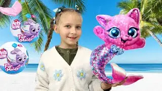 Русалочки Pets & Robo Alive зовут Эмму на море 🌴😃