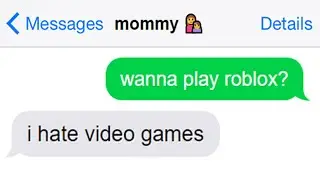 i forced my mom to play roblox DOORS (facecam)