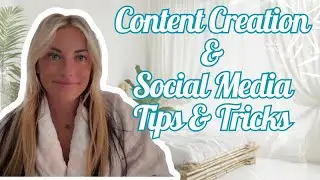 Content Creation & Social Media Tips and Tricks 🌼