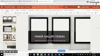How to create a shared document in Microsoft PowerPoint