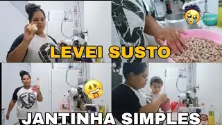 LEVEI UM SUSTO COM GAEL| JANTINHA SIMPLES 🥰