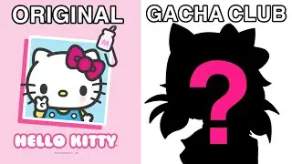 SANRIO CHARACTERS IN GACHA CLUB!!!