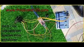 ESP32 CAM Face Detection Interface Relay With Buzzer  || ESP32 projects