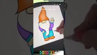 Draw With Me - A Hippie Gnome