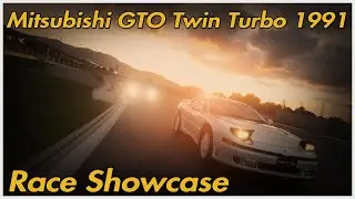 GT7: Mitsubishi GTO Twin Tubo 1991 / Fuji International Speedway (Race Showcase)