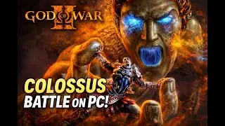 God of War 2 Colossus Battle on PC 🔥 | PS2 Emulator Gameplay