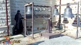 Колокольный звон - монастырь Зэбричень, республика Молдова
