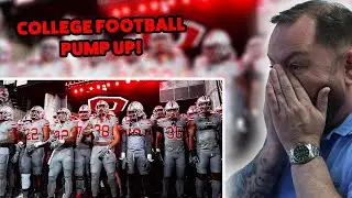 BRITS React to College Football Pump Up (2024-2025)