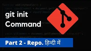 git init | Create git repo