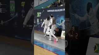 Guilherme Toldo, o campeão brasileiro de florete. 🤺#cbesgrima #esgrima #fencing #florete #sports