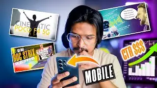 CTR Boost : Create Professional Thumbnails with Your Phone in 2023 | Increase CTR in 2023