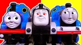 Thomas Tank Powered DUPLO Percy Gordon James Salty Spencer Busy Day Crashing On Sodor