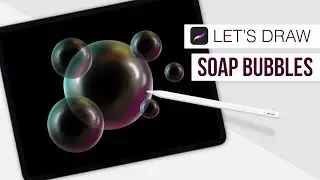 How to Draw Bubbles in Procreate