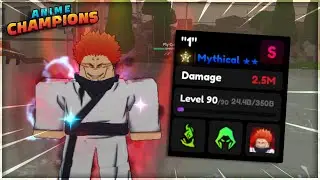 My New Double Mythical Quirk Godly Level 90 Itadori | Anime Champion Simulator