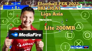 Efootball Pes 2022 Lite PPSSPP Mod BRI LIGA 1 & Liga Asia Full Transfer 2021/2022