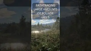 Pathtracer VRam Fix Large Amounts of Foliage Unreal Engine