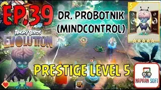 ANGRY BIRDS EVOLUTION - PRESTIGE LEVEL 5 - DR. PROBOTNIK(MINDCONTROL) - 5 STARS PREMIUM EGG(BLACK)