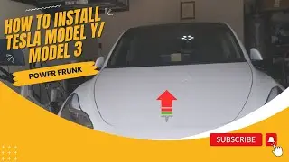 Tesla Power Frunk - Model Y