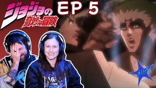 JoJo's Bizarre Adventure S1 Episode 5 Reaction: WTF Speedwagon?!? | AVR2