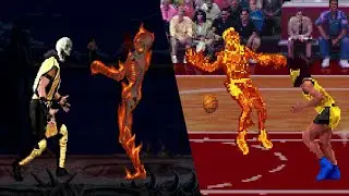 When Scorpion was in a basketball game