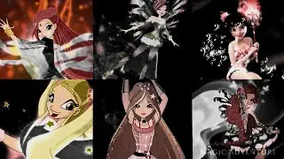 Winx Club - All Transformations Darkness up to Cosmix HD!