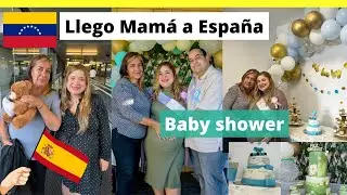 LLegada a España de mi Mamá, Baby shower Alfin Juntas