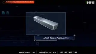 Auido Jammer Solution for Conference Room to Block Recording/Ultrasonic Jammer from iSecus