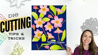 Tips and Tricks for BOLD Backgrounds Die Cuts + Giveaway