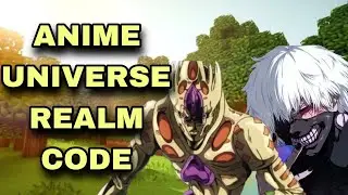 BEST ANIME UNIVERSE REALM CODE FOR BEDROCK EDITION!(Jojo, Tokyo Ghoul etc.)