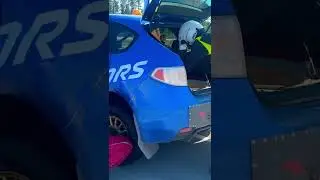 Колеса и гайки после спец участка просто раскалённые 