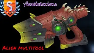 S-Class Alien Multitool | Red & Yellow | No Man's Sky | EUCLID