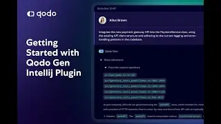 Getting Started with Codiumate Intellij Plugin