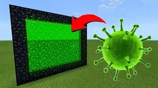 How To Make A Portal To The CORONAVIRUS (COVID-19) Minecraft!
