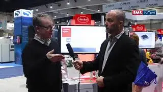 Eric Miscoll with Dr. Mark Currie, Business Development Director, Henkel at APEX 2019