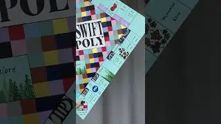 Midnights and TTPD property sets on the Taylor Swift themed Monopoly 💙🕰️🤍 #taylorswift #monopoly