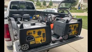 Testing Inverter Style Generators on my 50 amp Motorhome