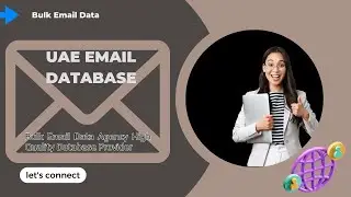 UAE Email Database | UAE Email List | Bulk Email Data