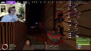 xQc Griefing Twitch Rivals after taxi2g steals his Scrap