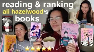 reading romance books for a week 🫀🧪🥼 ali hazelwood reading vlog!