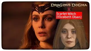 Elizabeth Olsen/ Scarlet Witch in #dragonsdogma2 #dragonsdogma #scarletwitch #wanda #elizabetholsen