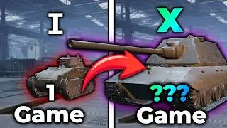 Speedrunning a tier 10 in World of Tanks