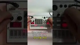Bass and treble on the Korg Volca Sample #korgvolca #dawless #bass #treble #housemusic