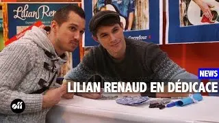 Lilian Renaud en séance-dédicace à Besançon