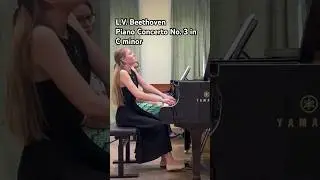 L.V. Beethoven Piano Concerto No. 3 in C minor (1st movement). Sofiya Petrova