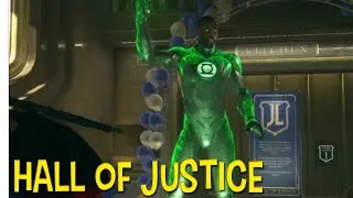 Green Lantern Hall of Justice Museum - Suicide Squad Kill The Justice League
